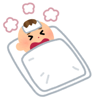 子どもの熱が出る主な病気